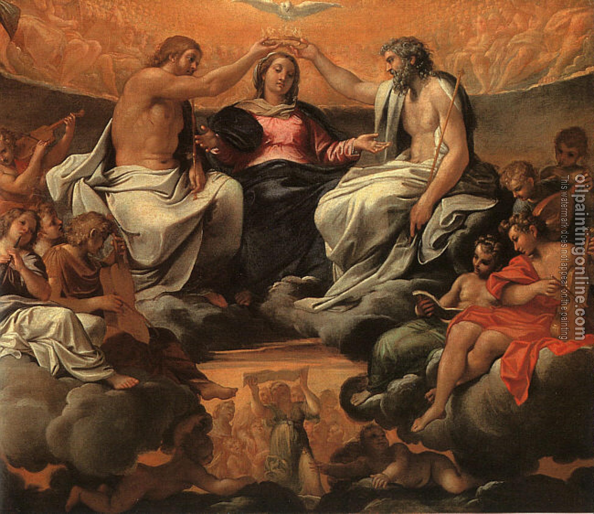 Carracci, Annibale - The Coronation of the Virgin